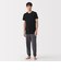紳士　脇に縫い目のない　２枚組　クルーネック半袖Ｔシャツ