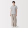 婦人　天竺編みクルーネック半袖Ｔシャツ