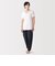 紳士　脇に縫い目のない　２枚組　Ｖネック半袖Ｔシャツ