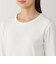 婦人　あったか綿　厚手　クルーネック長袖Ｔシャツ