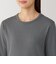 婦人　あったか綿　厚手　クルーネック長袖Ｔシャツ