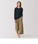 婦人　あったか綿　厚手　クルーネック長袖Ｔシャツ