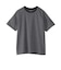 紳士　天竺編みクルーネック半袖Ｔシャツ（ボーダー）