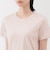 婦人　天竺編みクルーネック半袖Ｔシャツ