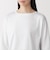 婦人　天竺編みボートネック七分袖Ｔシャツ