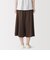 婦人　なめらか　イージースカートパンツ