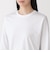 婦人　天竺編みクルーネック長袖Ｔシャツ