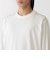 紳士　天竺編みクルーネック長袖Ｔシャツ