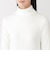 婦人　起毛フライス編みタートルネック長袖Ｔシャツ