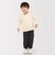 ベビー　あたまするっと両面起毛クルーネック長袖Ｔシャツ