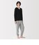 紳士　あったか綿　Ｖネック長袖Ｔシャツ