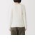 婦人　あったか綿　厚手ジャカード　クルーネック長袖Ｔシャツ