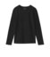 婦人　あったか綿　厚手ジャカード　クルーネック長袖Ｔシャツ
