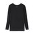 婦人　あったか綿　クルーネック長袖Ｔシャツ