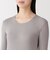 婦人　あったか綿　クルーネック長袖Ｔシャツ