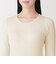 婦人　あったか綿　厚手リブ　ブラ長袖Ｔシャツ