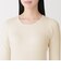 婦人　あったか綿　厚手リブ　ブラ長袖Ｔシャツ
