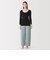 婦人　あったか綿　Ｕネック八分袖Ｔシャツ