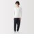 紳士　あったか綿　厚手　クルーネック長袖Ｔシャツ