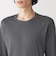 紳士　あったか綿　厚手　クルーネック長袖Ｔシャツ