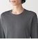 紳士　あったか綿　厚手　クルーネック長袖Ｔシャツ