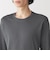 紳士　あったか綿　厚手　クルーネック長袖Ｔシャツ