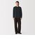 紳士　起毛天竺編みクルーネック長袖Ｔシャツ