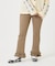 RUFFLE HEM FLARE PANTS