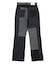 PATCHWORK DENIM PANTS