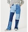 PATCHWORK DENIM PANTS