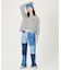 PATCHWORK DENIM PANTS