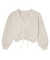 STRIPED RUFFLE COLLAR BLOUSE