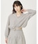STRIPED RUFFLE COLLAR BLOUSE