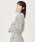 STRIPED RUFFLE COLLAR BLOUSE