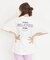 WIDE S/S TEE SLANTED STENCIL