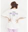WIDE S/S TEE SLANTED STENCIL