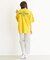 WIDE S/S TEE SLANTED STENCIL