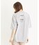 WIDE S/S TEE SLANTED STENCIL