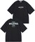 WIDE S/S TEE SLANTED STENCIL