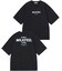 WIDE S/S TEE SLANTED STENCIL