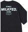 WIDE S/S TEE SLANTED STENCIL