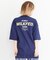 WIDE S/S TEE SLANTED STENCIL