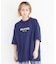 WIDE S/S TEE SLANTED STENCIL