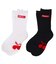 BAR AND HEART SOCKS SET