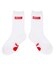 BAR AND HEART SOCKS SET