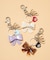 RIBBON KEYCHAIN