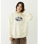 OVAL LOGO WIDE HOODIE SWEAT