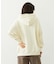 OVAL LOGO WIDE HOODIE SWEAT