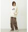 OVAL LOGO WIDE HOODIE SWEAT