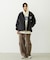 OVAL LOGO WIDE HOODIE SWEAT